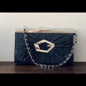 Guess Black Clutch Purse